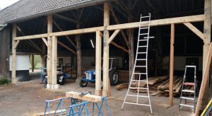 venieuwen gebintwerk oude boerderij